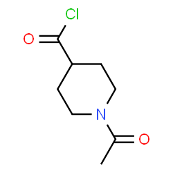ChemSpider 2D Image | 1-Acetyl-4-piperidinecarbonyl chloride | C8H12ClNO2