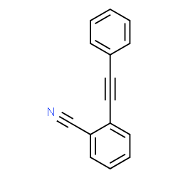 ChemSpider 2D Image | 2-(Phenylethynyl)benzonitrile | C15H9N