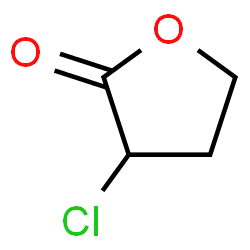 ChemSpider 2D Image | 3-Chlorodihydro-2(3H)-furanone | C4H5ClO2