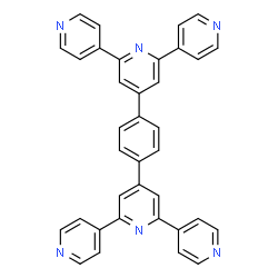 ChemSpider 2D Image | 4',4''-(1,4-Phenylene)bis(4,2':6',4''-terpyridine) | C36H24N6