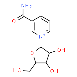 ChemSpider 2D Image | 3-Carbamoyl-1-pentofuranosylpyridinium | C11H15N2O5
