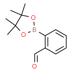 ChemSpider 2D Image | 2-(4,4,5,5-Tetramethyl-1,3,2-dioxaborolan-2-yl)benzaldehyde | C13H17BO3