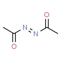 ChemSpider 2D Image | 1,1'-[(E)-1,2-Diazenediyl]diethanone | C4H6N2O2