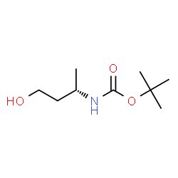 ChemSpider 2D Image | 2-Methyl-2-propanyl [(2S)-4-hydroxy-2-butanyl]carbamate | C9H19NO3