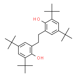 ChemSpider 2D Image | 2,2'-(1,2-Ethanediyl)bis[4,6-bis(2-methyl-2-propanyl)phenol] | C30H46O2