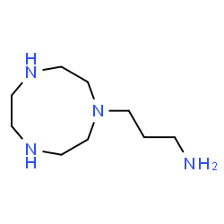 ChemSpider 2D Image | 3-(1,4,7-Triazonan-1-yl)-1-propanamine | C9H22N4