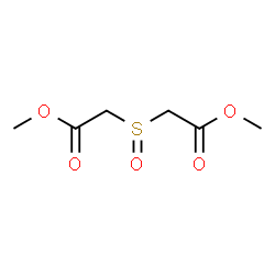 ChemSpider 2D Image | Dimethyl 2,2'-sulfinyldiacetate | C6H10O5S