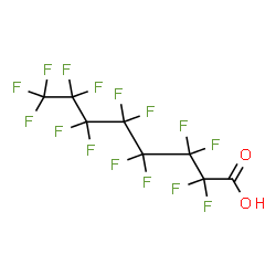 ChemSpider 2D Image | Perfluorooctanoic Acid | C8HF15O2