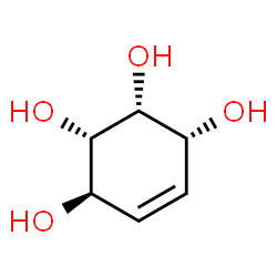 ChemSpider 2D Image | (1R,2R,3S,4R)-5-Cyclohexene-1,2,3,4-tetrol | C6H10O4