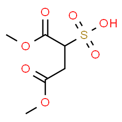 ChemSpider 2D Image | 1,4-Dimethoxy-1,4-dioxo-2-butanesulfonic acid | C6H10O7S