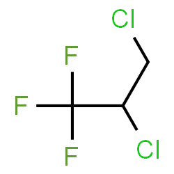ChemSpider 2D Image | 2,3-Dichloro-1,1,1-trifluoropropane | C3H3Cl2F3