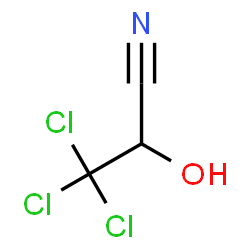 ChemSpider 2D Image | Chloral cyanohydrin | C3H2Cl3NO