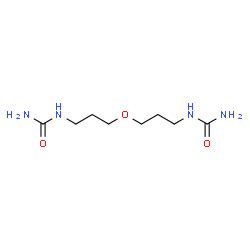ChemSpider 2D Image | 1,1'-(Oxydi-3,1-propanediyl)diurea | C8H18N4O3