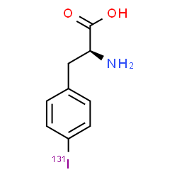 ChemSpider 2D Image | 4-IODOPHENYLALANINE I-131 | C9H10131INO2