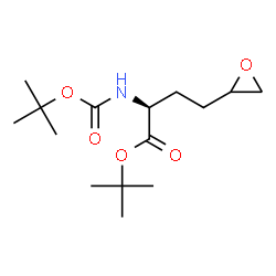 ChemSpider 2D Image | 2-Methyl-2-propanyl (5xi)-5,6-anhydro-2,3,4-trideoxy-2-({[(2-methyl-2-propanyl)oxy]carbonyl}amino)-L-glycero-hexonate | C15H27NO5