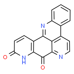 ChemSpider 2D Image | 8H-Benzo[b]pyrido[4,3,2-de][1,7]phenanthroline-8,10(9H)-dione | C18H9N3O2
