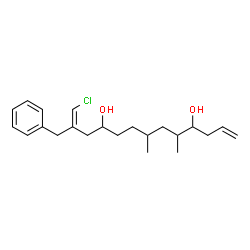 ChemSpider 2D Image | trichophycin G | C22H33ClO2