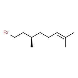 ChemSpider 2D Image | (R)-(-)-Citronellyl Bromide | C10H19Br