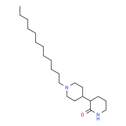 ChemSpider 2D Image | 1'-Dodecyl-3,4'-bipiperidin-2-one | C22H42N2O