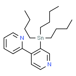 ChemSpider 2D Image | 3'-(Tributylstannyl)-2,4'-bipyridine | C22H34N2Sn
