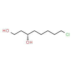 ChemSpider 2D Image | (3S)-8-Chloro-1,3-octanediol | C8H17ClO2