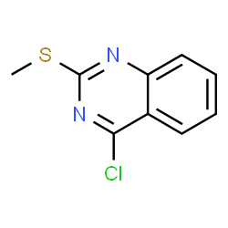 ChemSpider 2D Image | 4-chloro-2-(methylthio)quinazoline | C9H7ClN2S