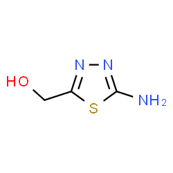 ChemSpider 2D Image | (5-Amino-1,3,4-thiadiazol-2-yl)methanol | C3H5N3OS