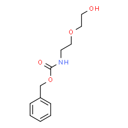 ChemSpider 2D Image | Benzyl [2-(2-hydroxyethoxy)ethyl]carbamate | C12H17NO4