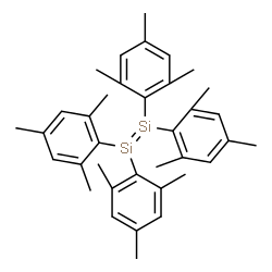 ChemSpider 2D Image | Tetramesityldisilene | C36H44Si2