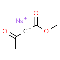 ChemSpider 2D Image | Sodium 1-(methoxycarbonyl)-2-oxopropan-1-ide | C5H7NaO3