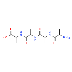 ChemSpider 2D Image | ala-ala-ala-ala | C12H22N4O5
