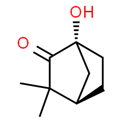 ChemSpider 2D Image | (1R,4R)-1-Hydroxy-3,3-dimethylbicyclo[2.2.1]heptan-2-one | C9H14O2