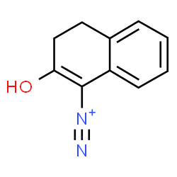 ChemSpider 2D Image | 2-Hydroxy-3,4-dihydro-1-naphthalenediazonium | C10H9N2O