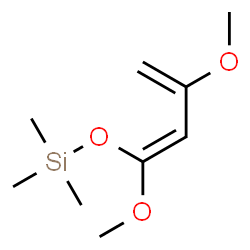 ChemSpider 2D Image | {[(1Z)-1,3-Dimethoxy-1,3-butadien-1-yl]oxy}(trimethyl)silane | C9H18O3Si