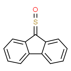 ChemSpider 2D Image | 9-Sulfinyl-9H-fluorene | C13H8OS