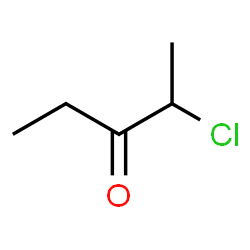 ChemSpider 2D Image | 2-Chloro-3-pentanone | C5H9ClO