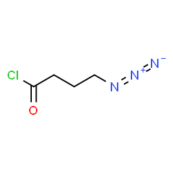 ChemSpider 2D Image | 4-Azidobutanoyl chloride | C4H6ClN3O
