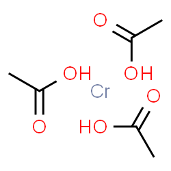 ChemSpider 2D Image | Chromium - acetic acid (1:3) | C6H12CrO6