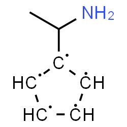ChemSpider 2D Image | 1-(1-Aminoethyl)-1,2,3,4,5-cyclopentanepentayl | C7H10N