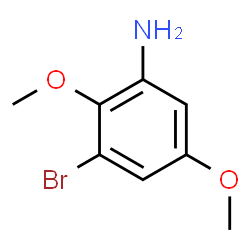 ChemSpider 2D Image | 3-Bromo-2,5-dimethoxyaniline | C8H10BrNO2