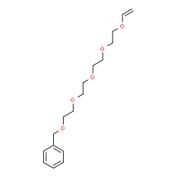 ChemSpider 2D Image | 1-Phenyl-2,5,8,11,14-pentaoxahexadec-15-ene | C17H26O5
