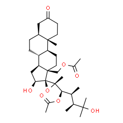 ChemSpider 2D Image | hippuristerone F | C33H52O8