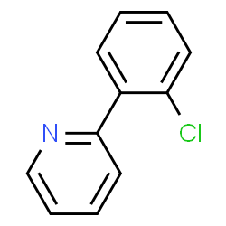 ChemSpider 2D Image | 2-(2-Chlorophenyl)pyridine | C11H8ClN