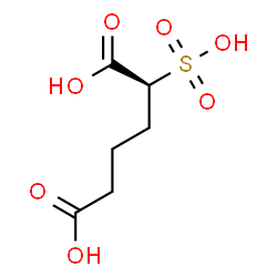 ChemSpider 2D Image | (2S)-2-Sulfohexanedioic acid | C6H10O7S