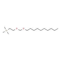 ChemSpider 2D Image | {2-[(Decyloxy)methoxy]ethyl}(trimethyl)silane | C16H36O2Si
