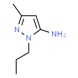 ChemSpider 2D Image | 5-methyl-2-propylpyrazol-3-amine | C7H13N3