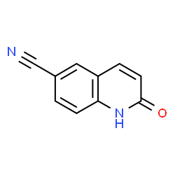 ChemSpider 2D Image | 6-Cyano-2-quinolone | C10H6N2O