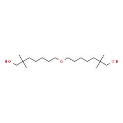 ChemSpider 2D Image | 7,7'-Oxybis(2,2-dimethyl-1-heptanol) | C18H38O3