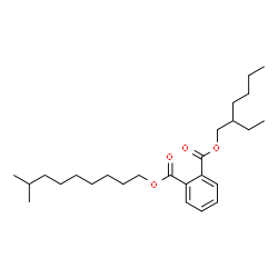 ChemSpider 2D Image | 2-Ethylhexyl 8-methylnonyl phthalate | C26H42O4