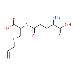 ChemSpider 2D Image | gamma-Glutamyl-S-allylcysteine | C11H18N2O5S